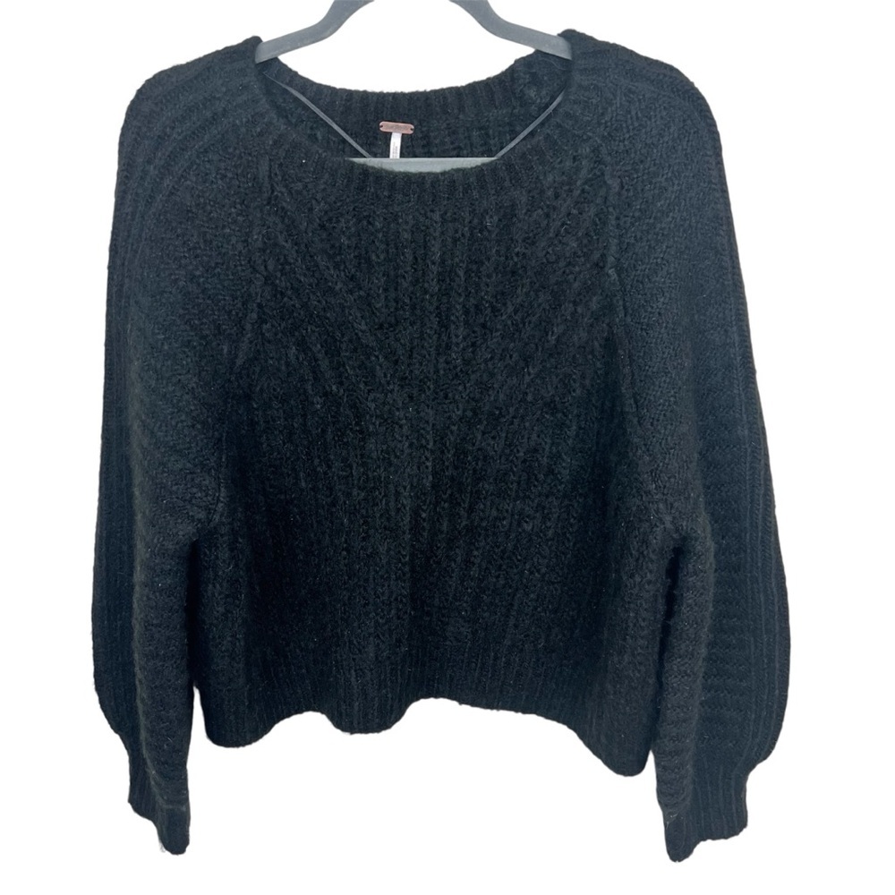 Free People Carter Pullover Black S - Picture 3 of 10